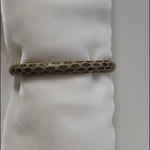 Vtg 1970 Gucci 24Kt. Gold Plated Snake Bangle - Picture 2 of 8